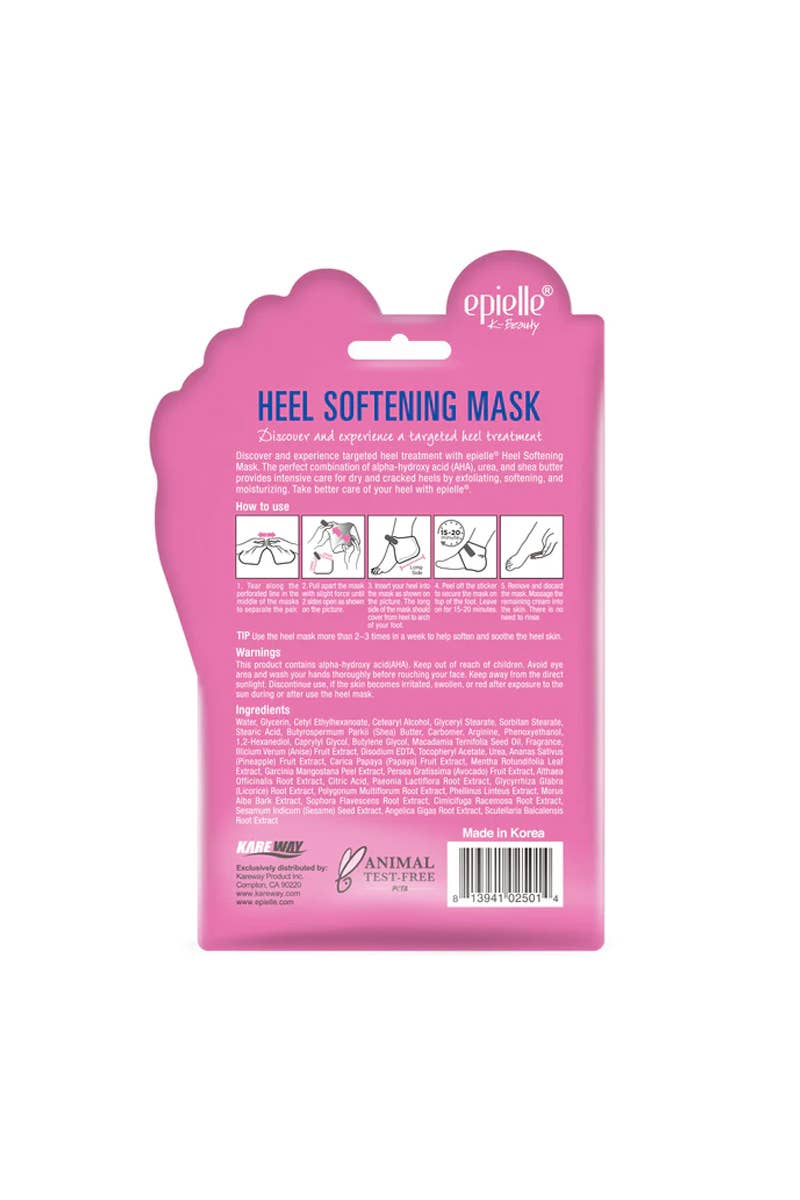 Epielle Heel Softening Mask